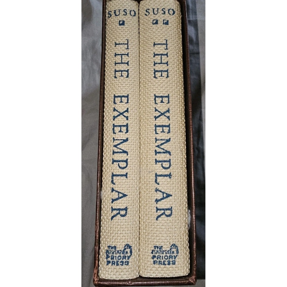 Life And Works Of Blessed Henry Suso: The Exemplar 2 Volumes Priory Press Folio